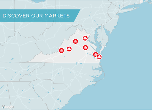 discover markets map