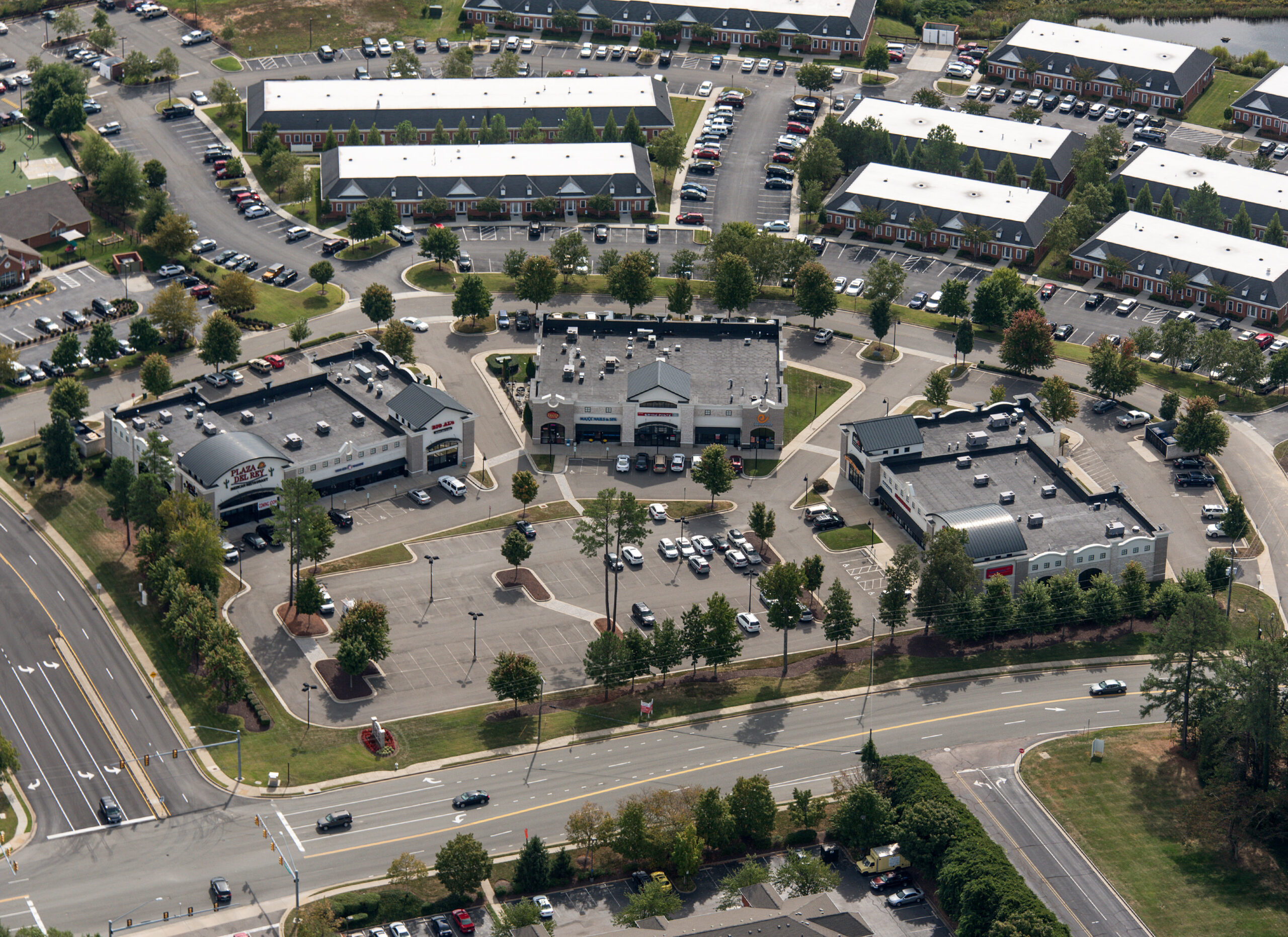 Shops at Twin Oaks Aerial