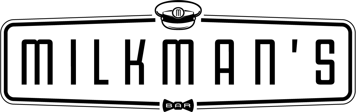The Milkmans Bar Logo Black