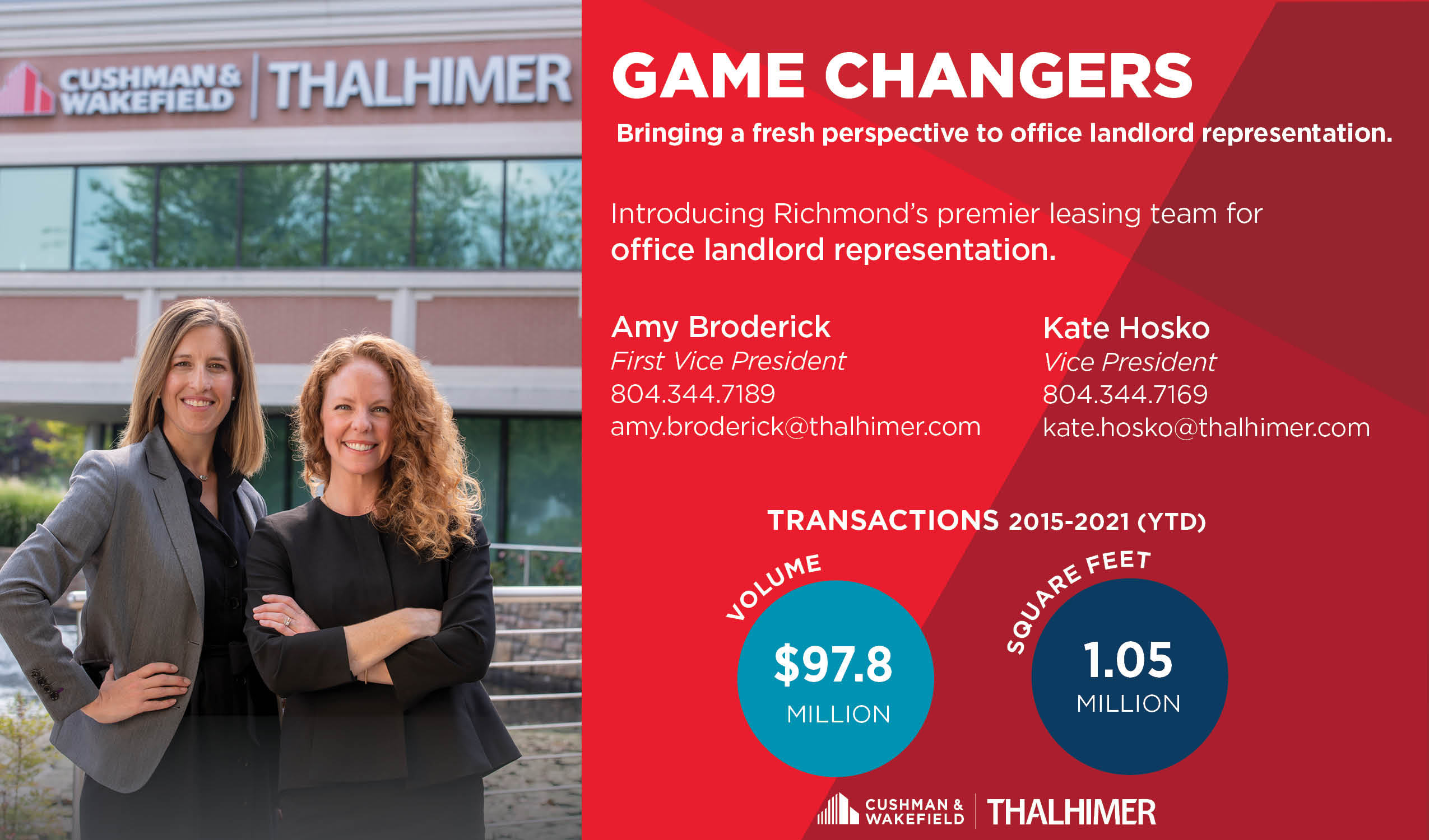 Game Changers - Amy Broderick & Kate Hosko