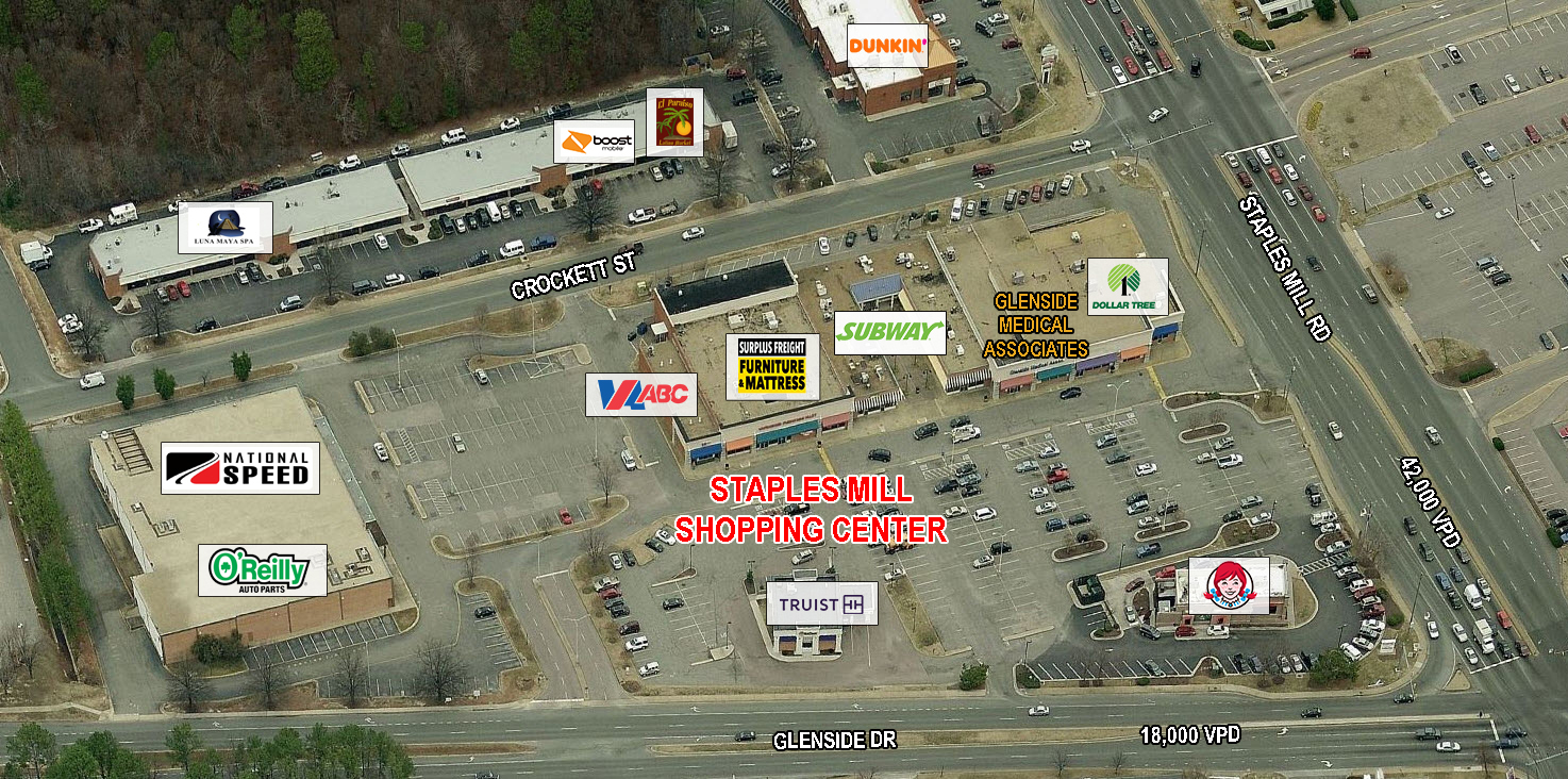 Staples Mill Shopping Center image