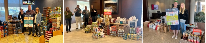 THALHIMER GIVES | Food Drive for Meals on Wheels & Feed More Yields More than 10,000 Donated Food Items!