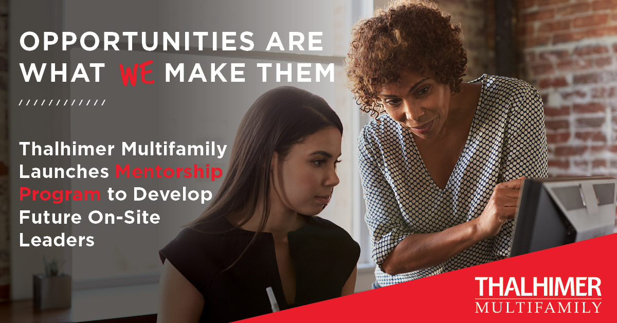 Thalhimer Multifamily Mentorship Program